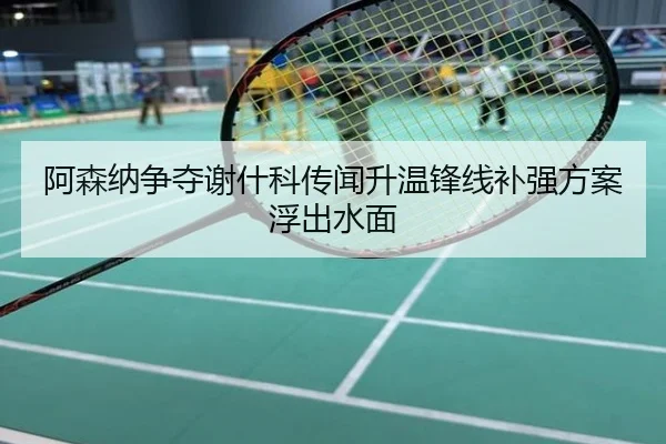 阿森纳争夺谢什科传闻升温锋线补强方案浮出水面